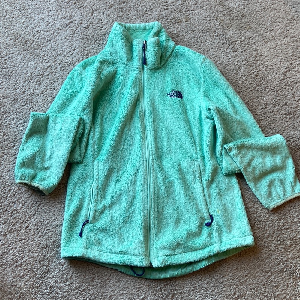 Womens Small Teal North Face Jacket